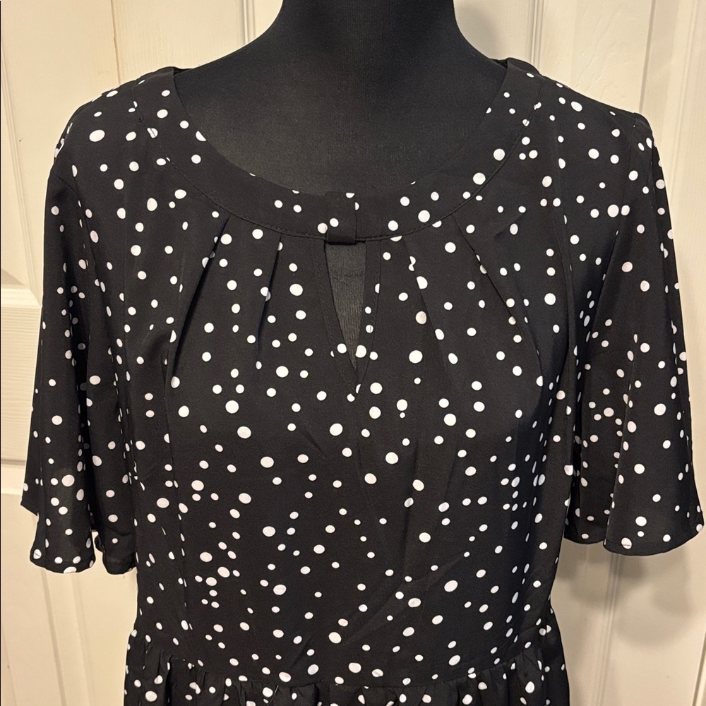 BloomChic Polka Dot Dress - Picture 2 of 10